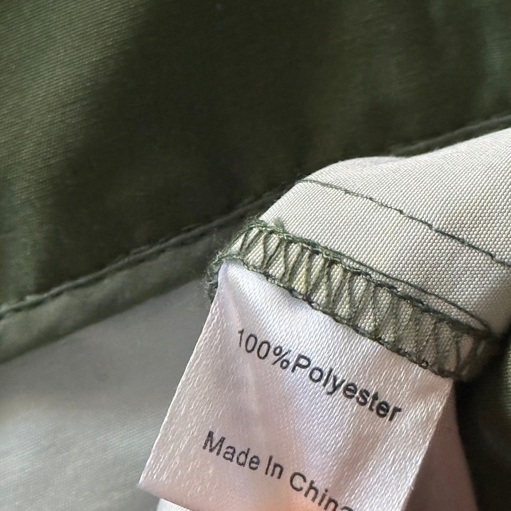 Tuckernuck Louise Olive and Pressed Powder Floral Skirt, Green Pink, 2 - Picture 8 of 10